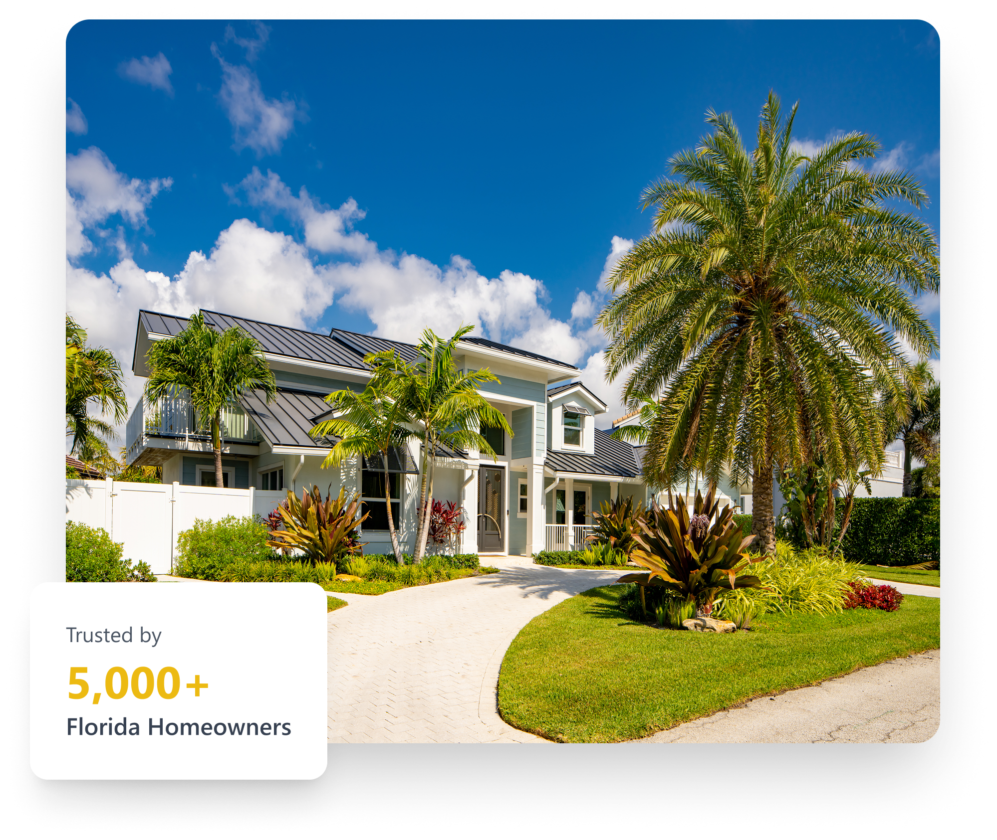 Beautiful home protected by insurance